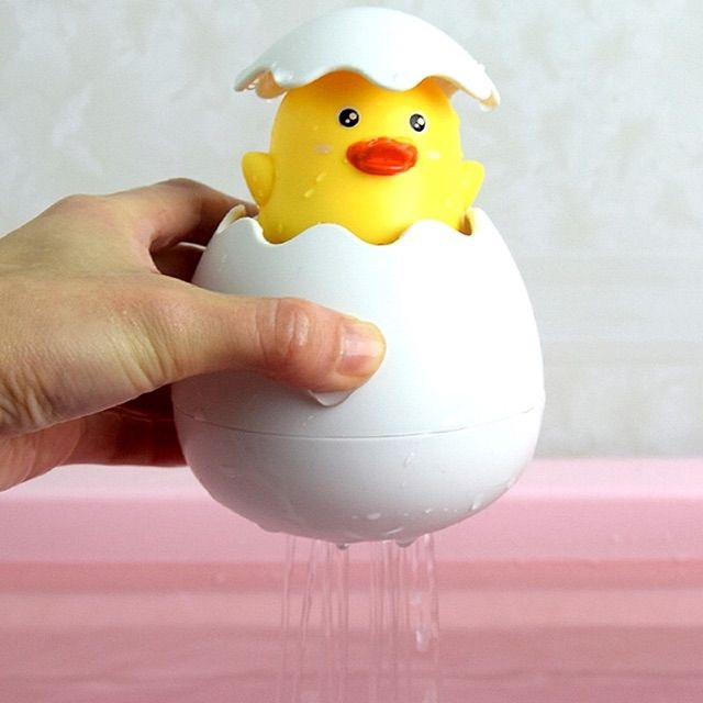 Trứng nở vịt, khủng long, chim cánh cụt phun nước cho bé - Đồ chơi cho bé khi tắm siêu đáng yêu