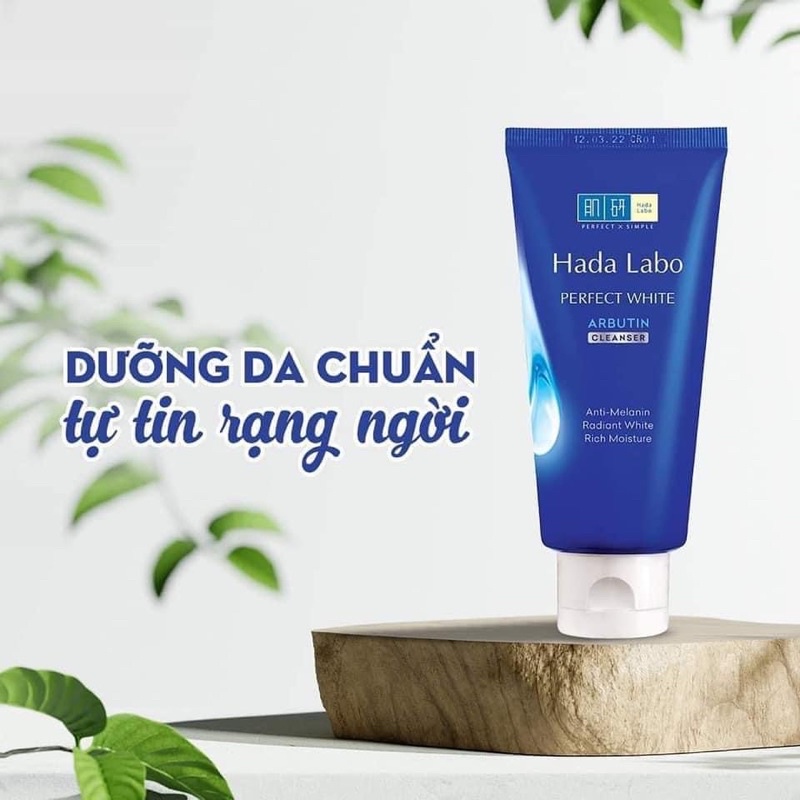 SỮA RỬA MẶT HADALABO NHẬT BẢN CÁC MÀU 80g