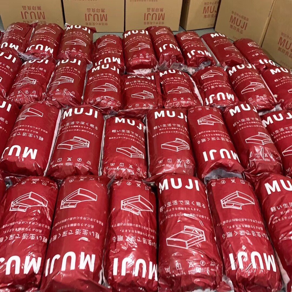 Ruột chăn lông vũ Muji chính hãng, giúp thoáng khí, ruột bông Muji không để lại ẩm mốc trong quá trình sử dụng