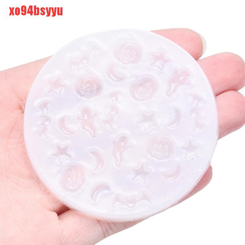 Khuôn Silicone Làm Bánh Hình Quả Bí Ngô Halloween 94bsyyu