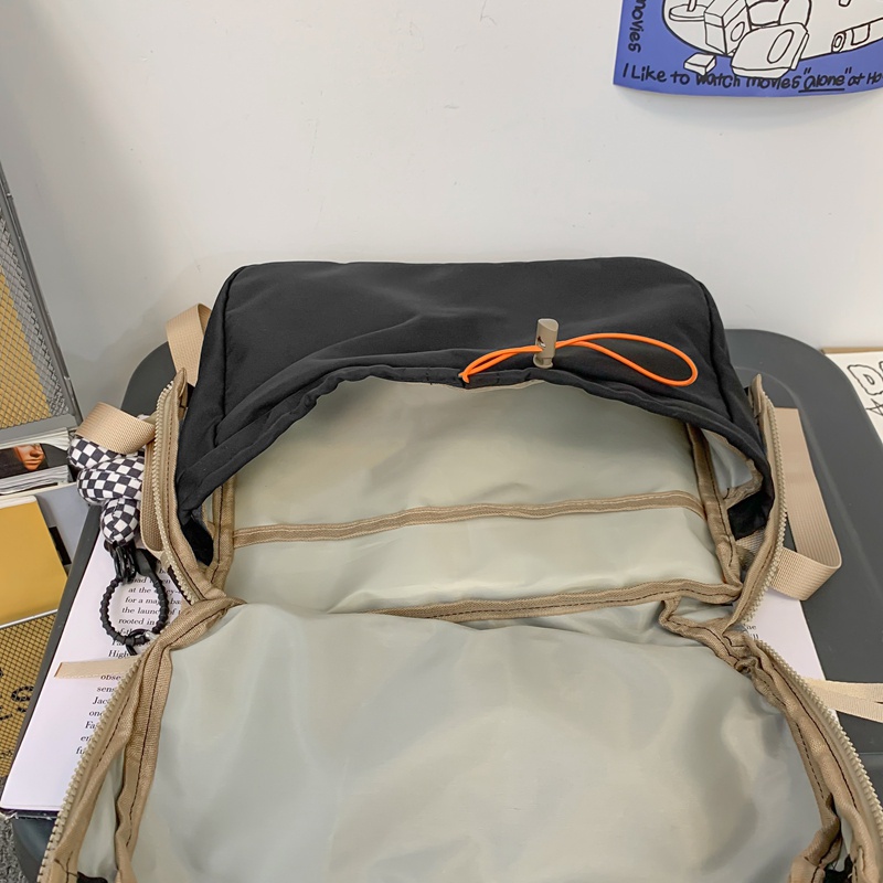 Túi đeo chéo Prettyzys phong cách Hàn Quốc 2022 sức chứa lớn 14 inch cho sinh viên đại học