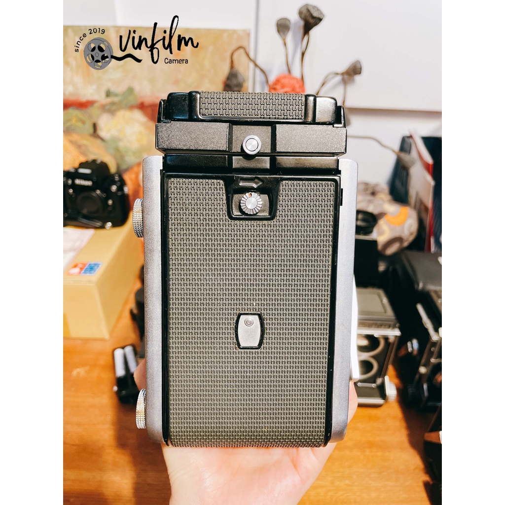 Máy ảnh film TLR Mamiyaflex C3 & Lens Mamiya Sekor 80mm F2.8