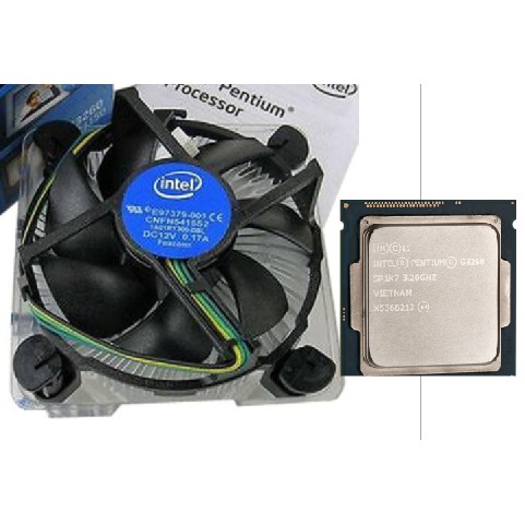 Bộ vi xử lí CPU intel G3250 -G3260 Tray +Fan zin.BH 3 năm