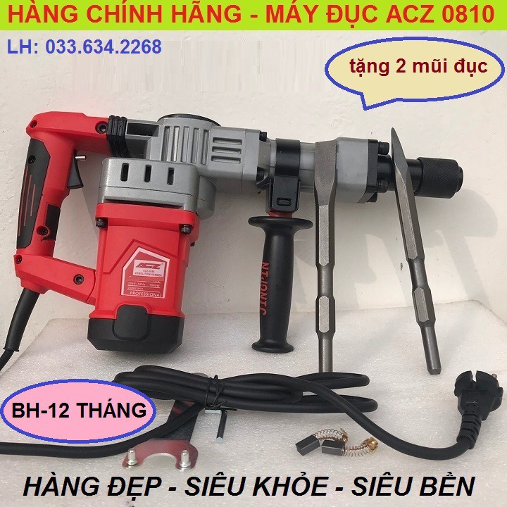 MÁY KHOAN ĐỤC BÊ TÔNG 17 LY CHÍNH HÃNG ACZ 1400W - 0810A