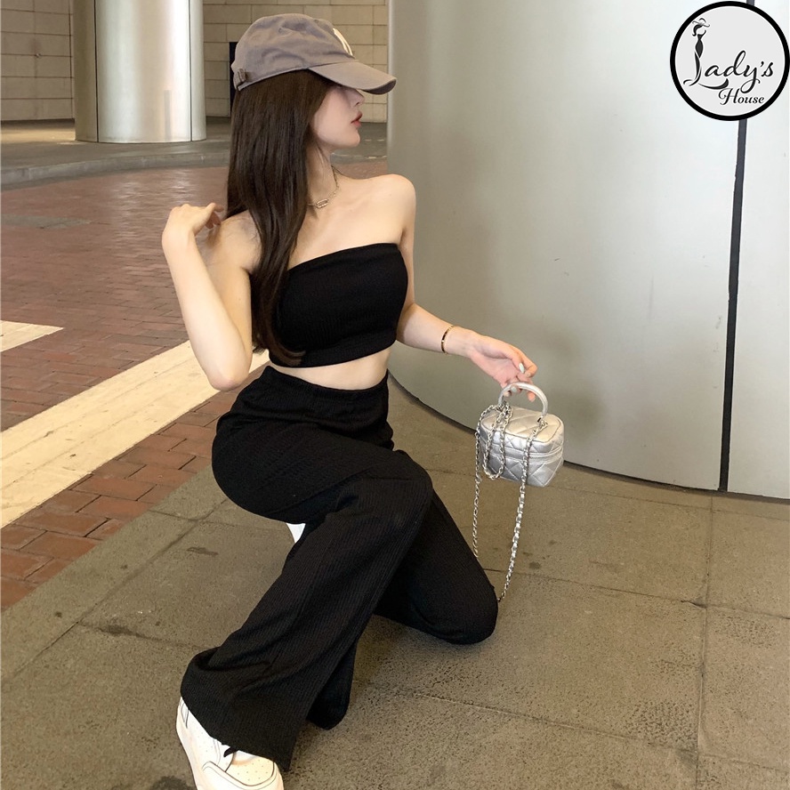 Áo Quây Ngực Không Đệm Thun Trơn Croptop Nữ Dáng Ôm Không Dây "ÁO QUÂY" | BigBuy360 - bigbuy360.vn
