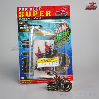  Lò xo đầu BRT Oval dành cho các dòng xe Exciter150 Raider Satria Exciter135 Ex155 R15 MT15 Vario AB - Hàng chính hãng 