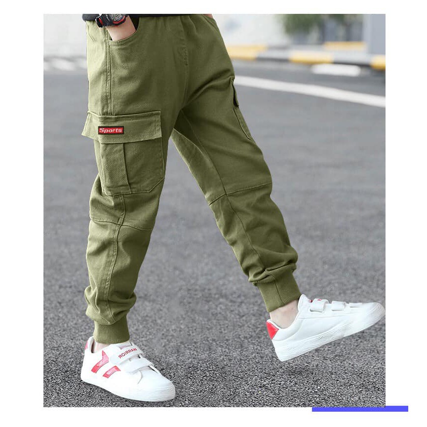 Quần kaki jogger sz đại cho bé 18-40kg