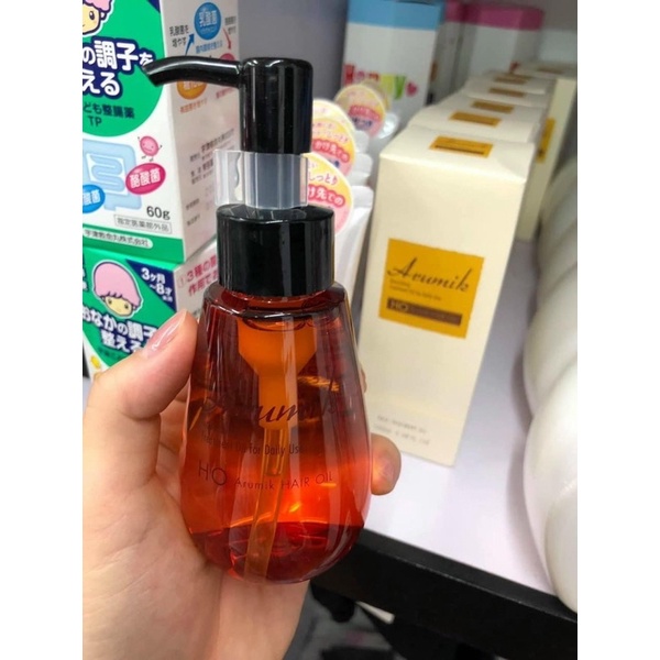 Dầu thơm dưỡng tóc Arumik Nhật Bản chuẩn Salon tại nhà 100ml