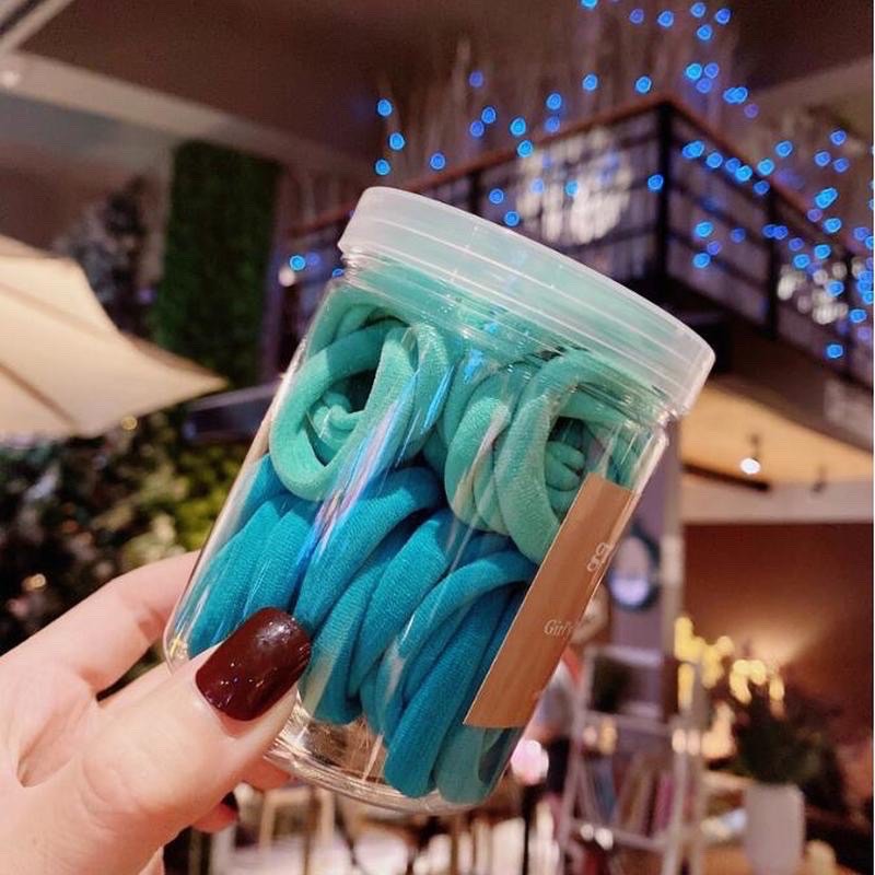 Hộp chun buộc tóc co dãn, dễ thương thời trang