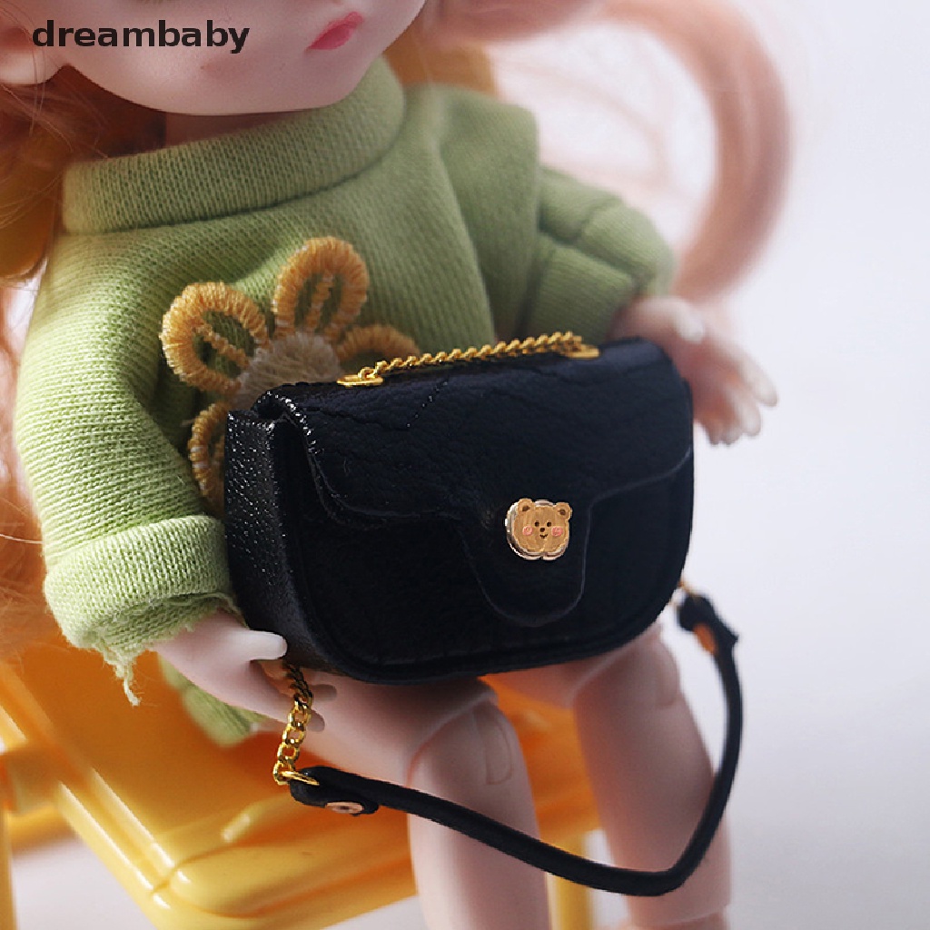 [dreambaby] Túi Xách Đeo Chéo Thương Hiệu Thời Trang Thu Nhỏ Dành Cho Búp Bê