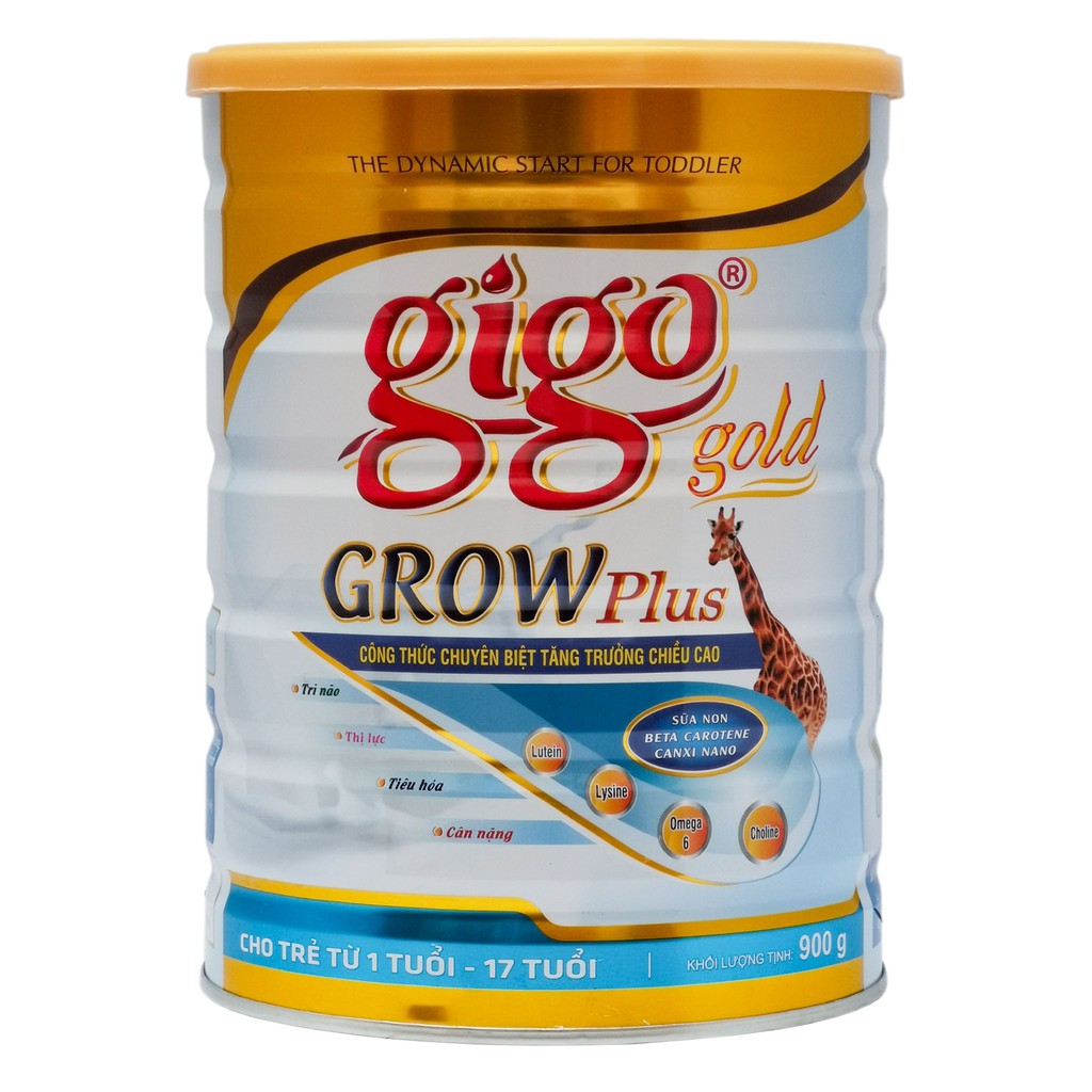SỮA BỘT GIGO GOLD GROW PLUS 900G