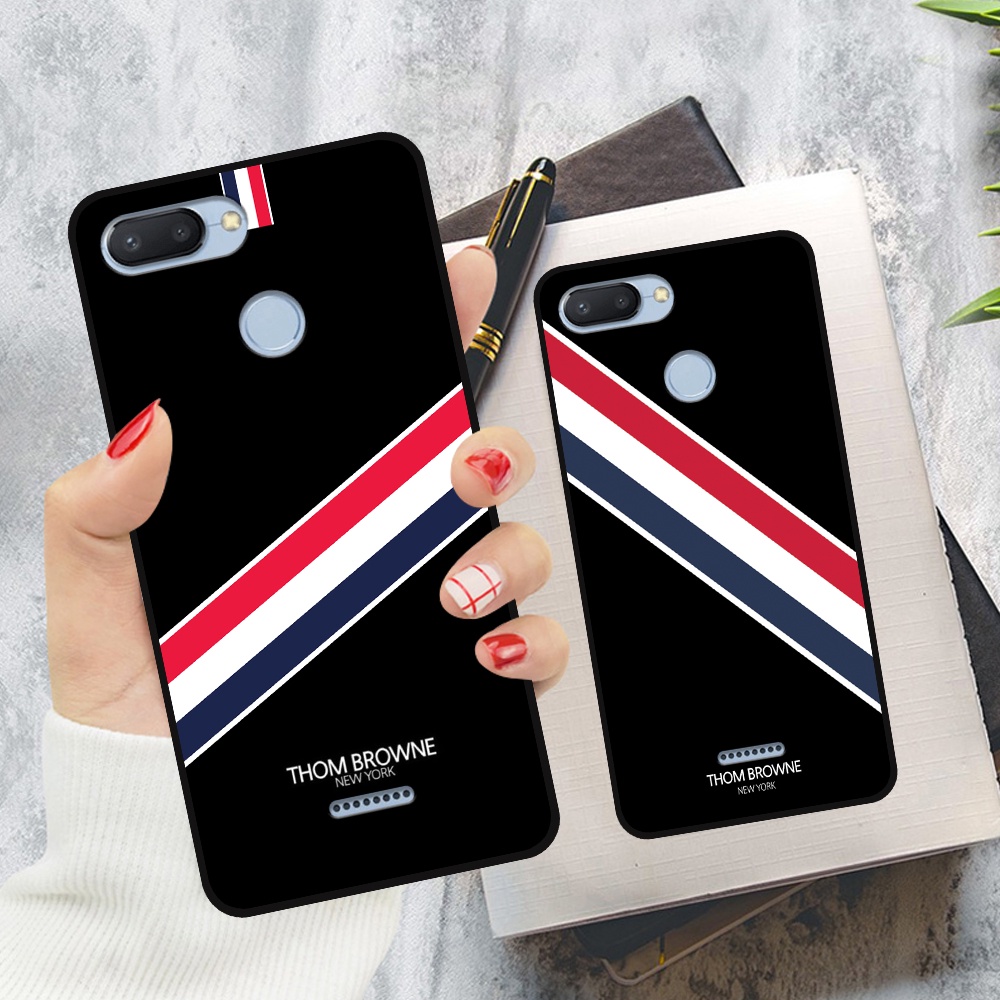 Ốp Xiaomi Redmi 6 in hình hoạt tiết thombrowne dễ thương siêu hot