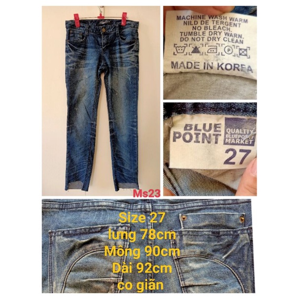 Quần jeans nam HQ