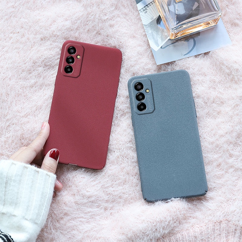 Ốp Điện Thoại TPU Silicone Mềm Màu Trơn Nhám Cho Samsung Galaxy M23 5G