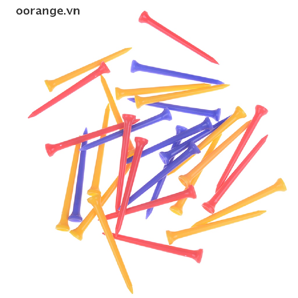 Bộ 30 Gậy Đánh golf Bằng Nhựa Nhiều Màu Sắc Kích Thước 8.3cm