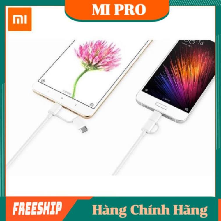 Cáp Sạc Xiaomi ZMI 2 Đầu Type-C / Micro USB AL511✅ Cáp Sạc 2 IN 1 ZMI AL511✅ Hàng Chính Hãng