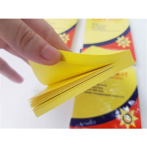 Giấy note / Giấy nhớ vàng loại cao cấp kích thước BÉ, TO , SET MÀU