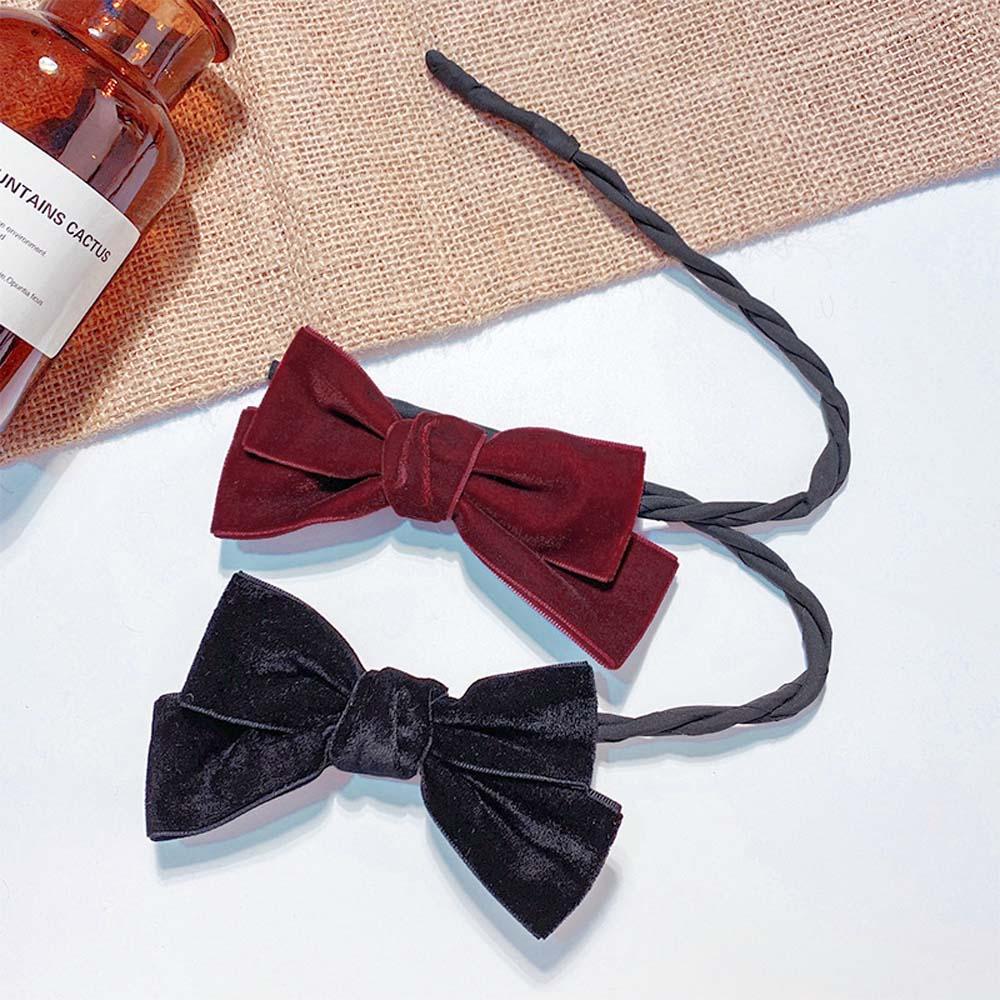 Dụng Cụ Uốn Tóc Tạo Kiểu DIY Bằng Nhung Phong Cách Hàn Quốc Tinh Tế Cho Nữ