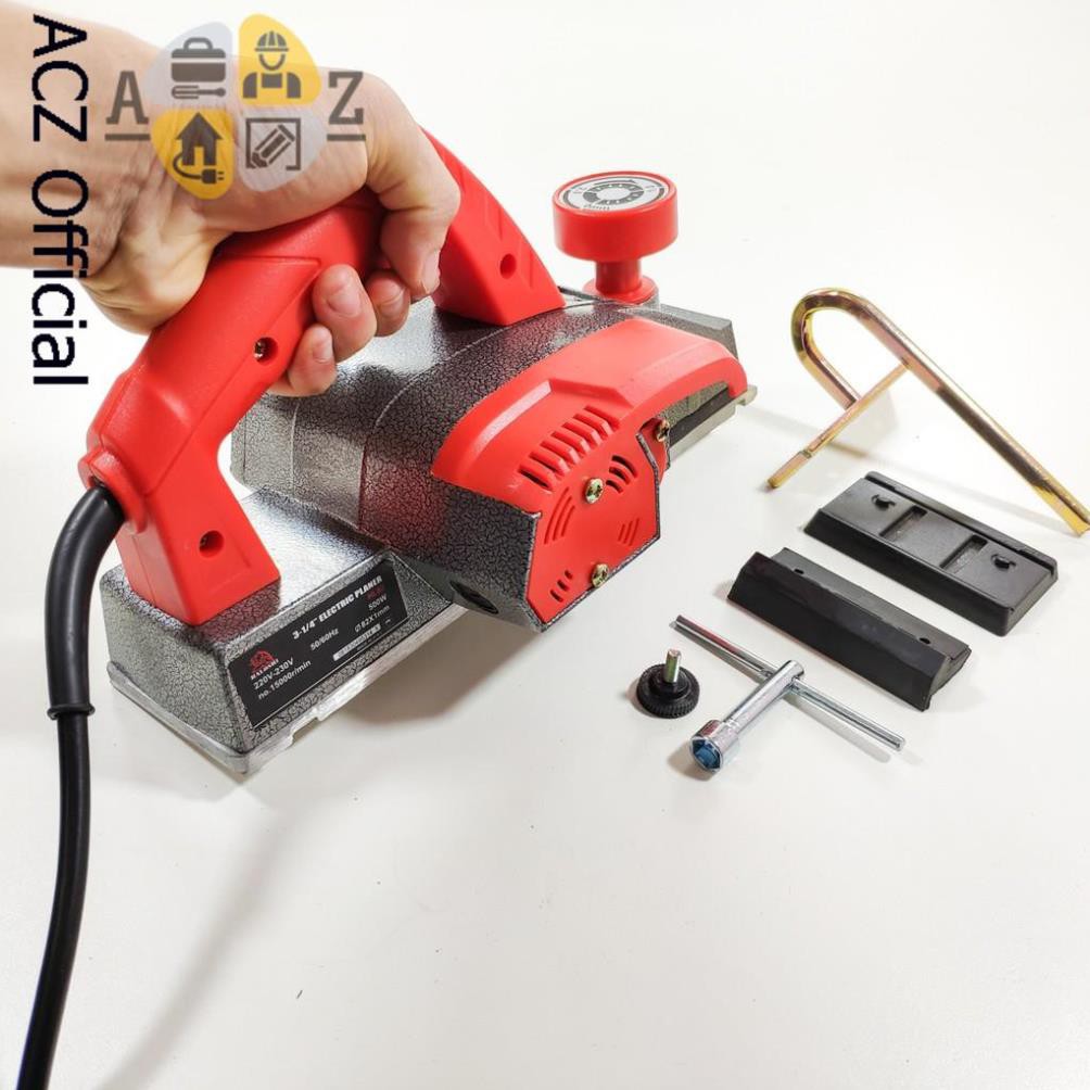 Bào gỗ HALOSHI HL82 có thùng kim loại - BH 12 tháng