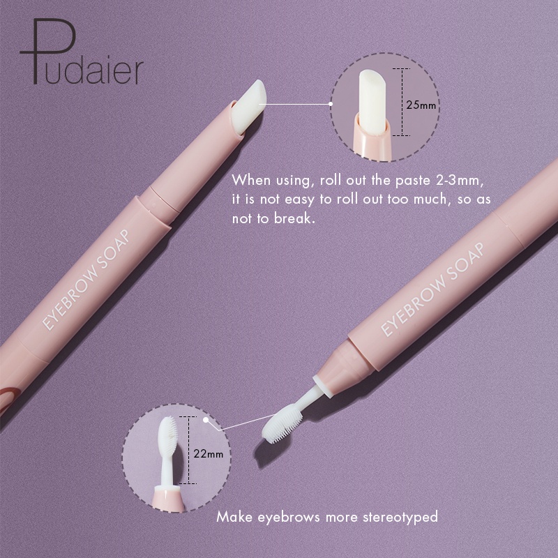 Bút sáp tạo kiểu chân mày Pudaier chống thấm nước trang điểm thời trang  20g