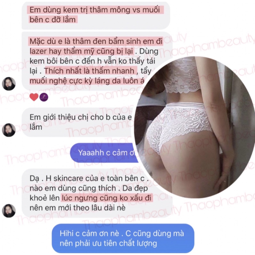 Kem làm mờ thâm vùng dưới cánh tay/đầu gối, dưỡng trắng da body Retinol Butter Cream Sweet Baby 220ml – Thảo Phạm Beauty