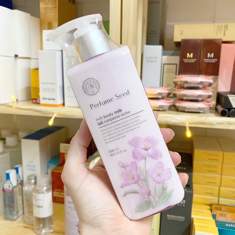 SỮA DƯỠNG THỂ HƯƠNG NƯỚC HOA THE FACE SHOP PERFUME VELVET RICH BODY LOTION