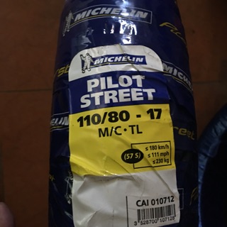 Lốp michelin pilot street 110/80-17