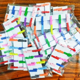 Set 10 kẹp gỗ kẹp hình ảnh