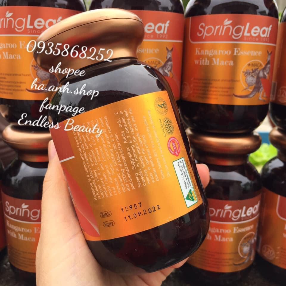 Viên Kangaroo Essence with Maca Springleaf 120 viên