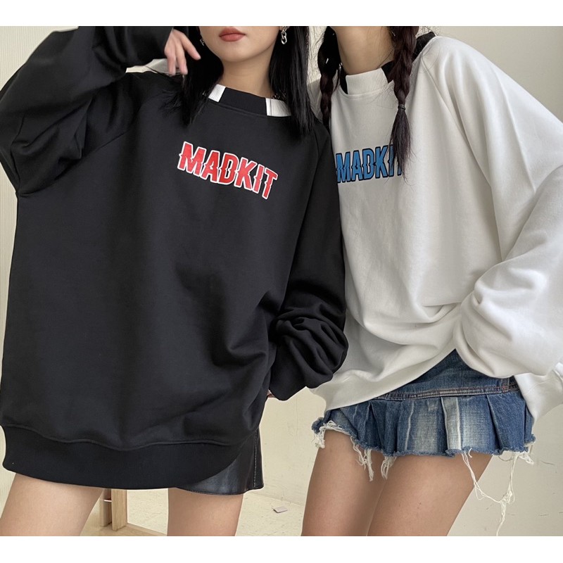 “MKD” Oversize Sweater | BigBuy360 - bigbuy360.vn