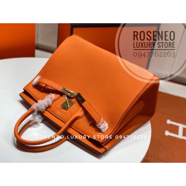 TÚI HERMES BIRKIN BẢN VVIP KHÂU TAY THỦ CÔNG‼️ fullbox , túi vải , card, bill