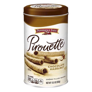 BÁNH ỐNG PIROUETTE PEPPERIDGE FARM SOCOLA HẠT DẺ 382G