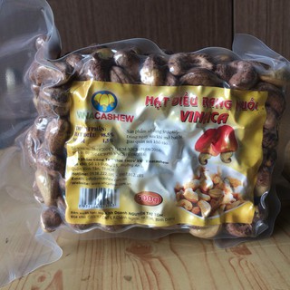 Hạt điều rang muối   BÀ TÁM BÌNH DƯƠNG VINACA HÚT CHÂN KHÔNG loại 1  (500g)