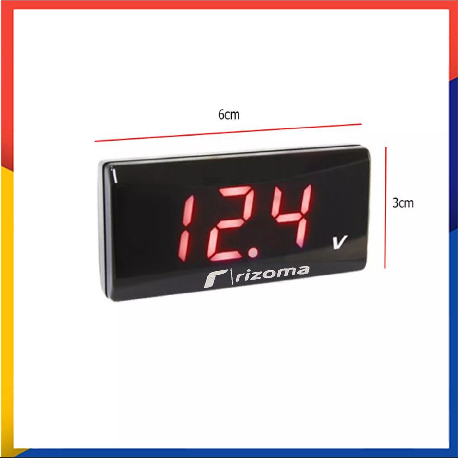 Vol Kế Rizoma Cho Xe Máy Chống Nước IP68