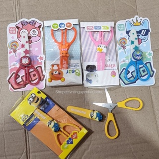 Kéo thủ công cho bé an toàn có nắp đậy