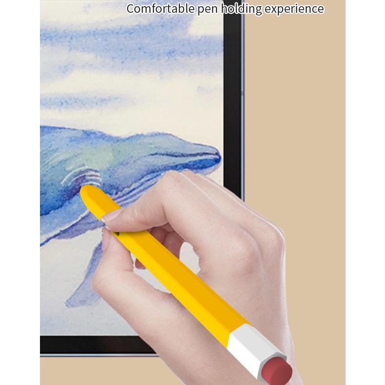 Ốp Máy Tính Bảng Silicon Mềm Có Giá Đỡ Bút Chì Cho Samsung Galaxy Tab S6 Lite S7 S8 + Plus S8 SM-P610 SM-P615 SM-X700 SM-X800