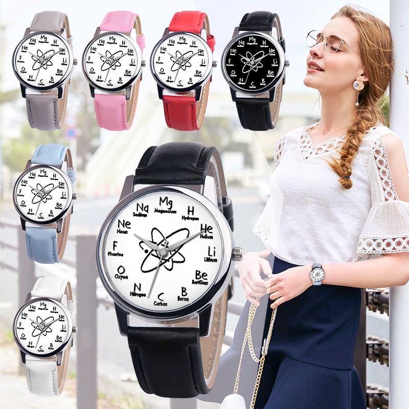Đồng Hồ Hóa Học , Đồng Hồ Toán Học + Nam, Nữ + No brand