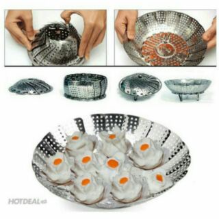 Vỉ hấp đa năng cao cấp INOX ( dày và đẹp )
