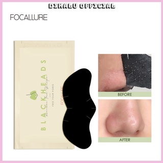 Miếng dán lột mụn FOCALLURE làm sạch sâu hỗ trợ giảm mụn đầu đen cho vùng mũi 2.2g/miếng FMDM3