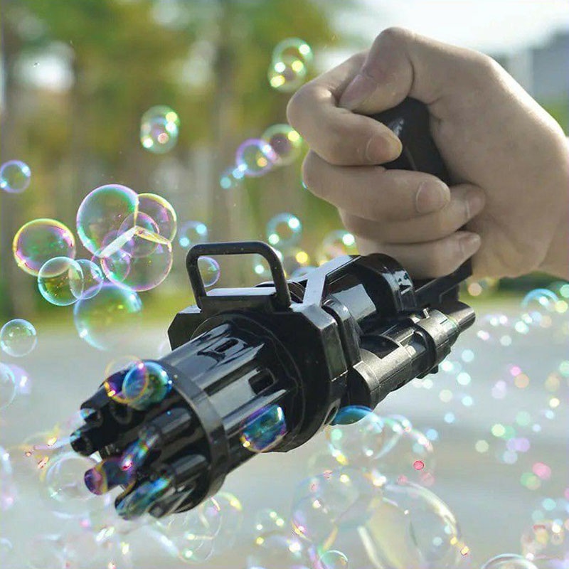 Đồ Chơi Bắn Bong Bóng 8 Nòng Siêu Mạnh Máy Phun Bọt Bong Bóng Xà Phòng Thiết Kế Nhỏ Gọn Dễ Thương