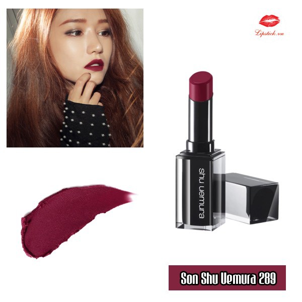 Shu Uemura- Son Rouge Unlimited Matte lipstick M WN 289 - 3g