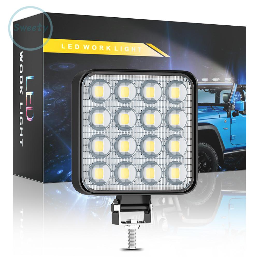 Đèn Pha Led 48w Hỗ Trợ Chiếu Sáng Cho Xe Hơi / Xe Tải 3dlens