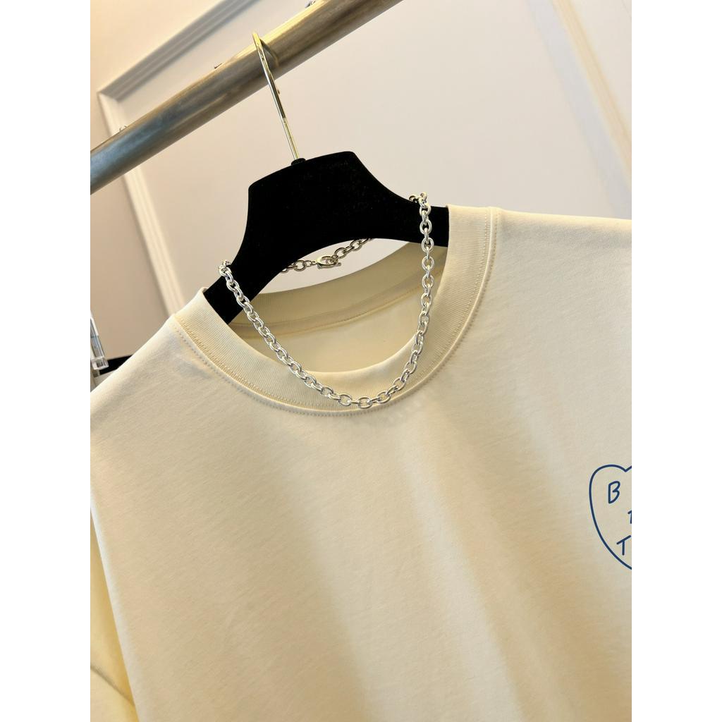 Áo Thun Nữ Tay Ngắn In Hoa Chất Liệu Cotton 63827