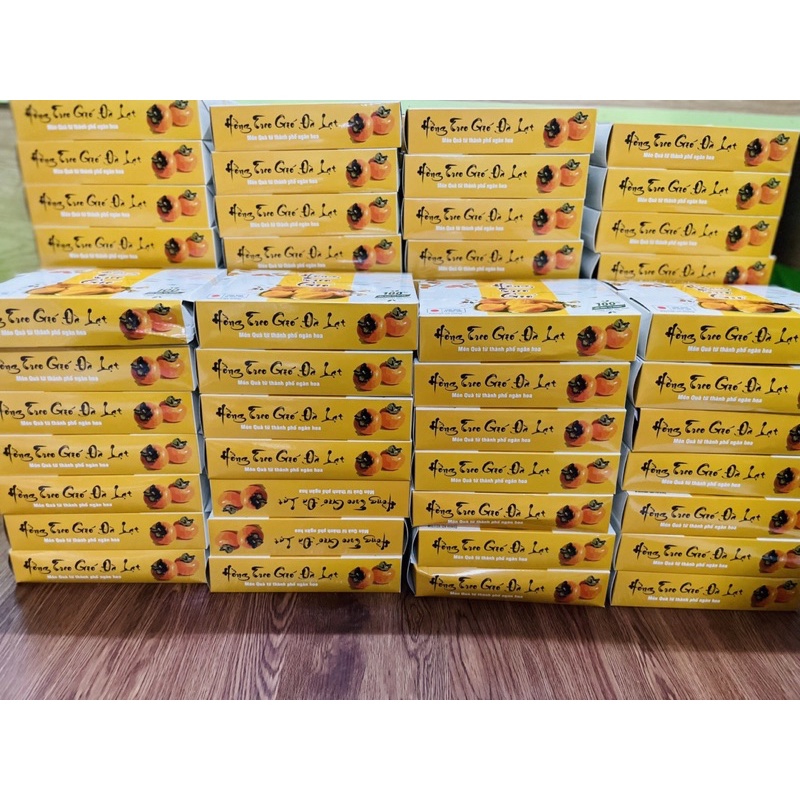 Hồng treo gió Đà Lạt chất lượng loại 1, rẻ. Công nghệ Nhật Bản, ko chất bảo quản