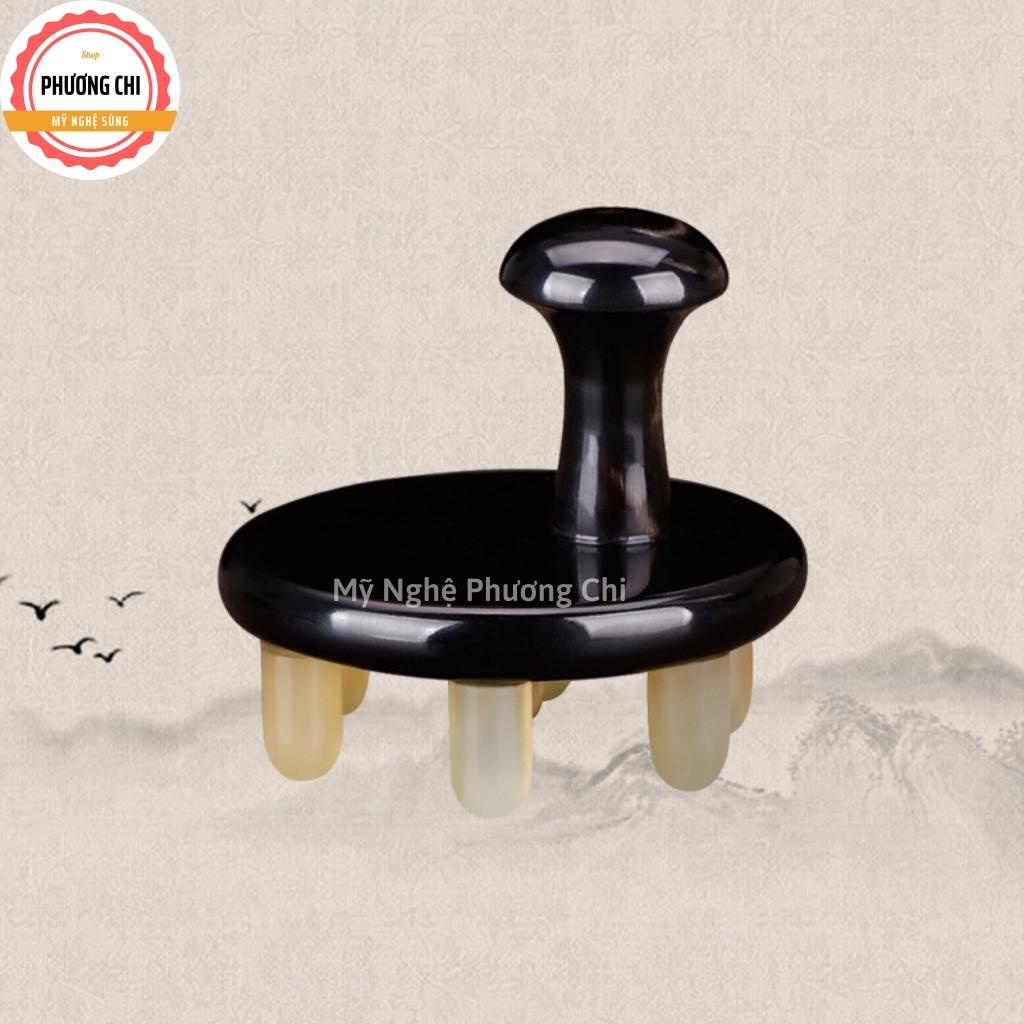 Lược sừng chuyên dụng massage toàn thân đa năng cao cấp giúp lưu thông khí huyết | Mỹ nghệ phương chi