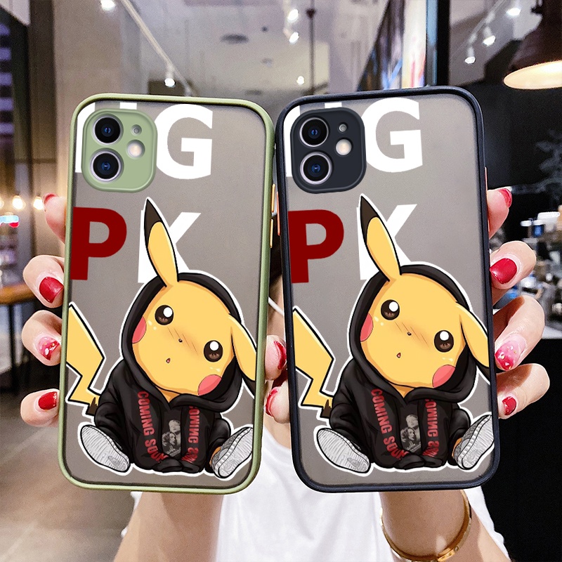 Ốp Điện Thoại Silicon Cứng In Hình Pikachu Viền Cạnh Cho Realme GT Neo 2 GT2 GT 2 Q5 Pro 5G
