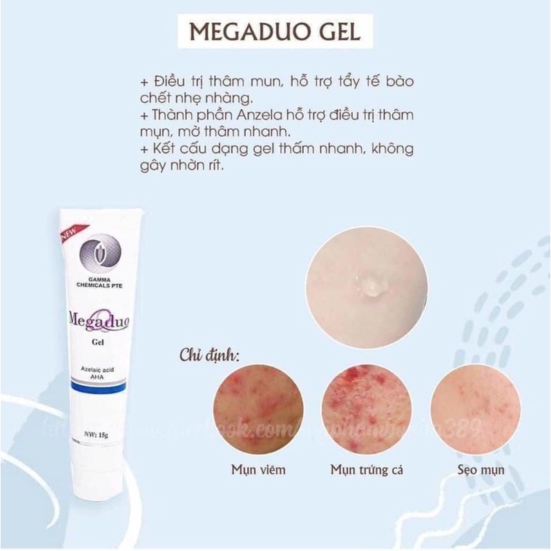 Gel Mụn Trứng cá Megadou 15g