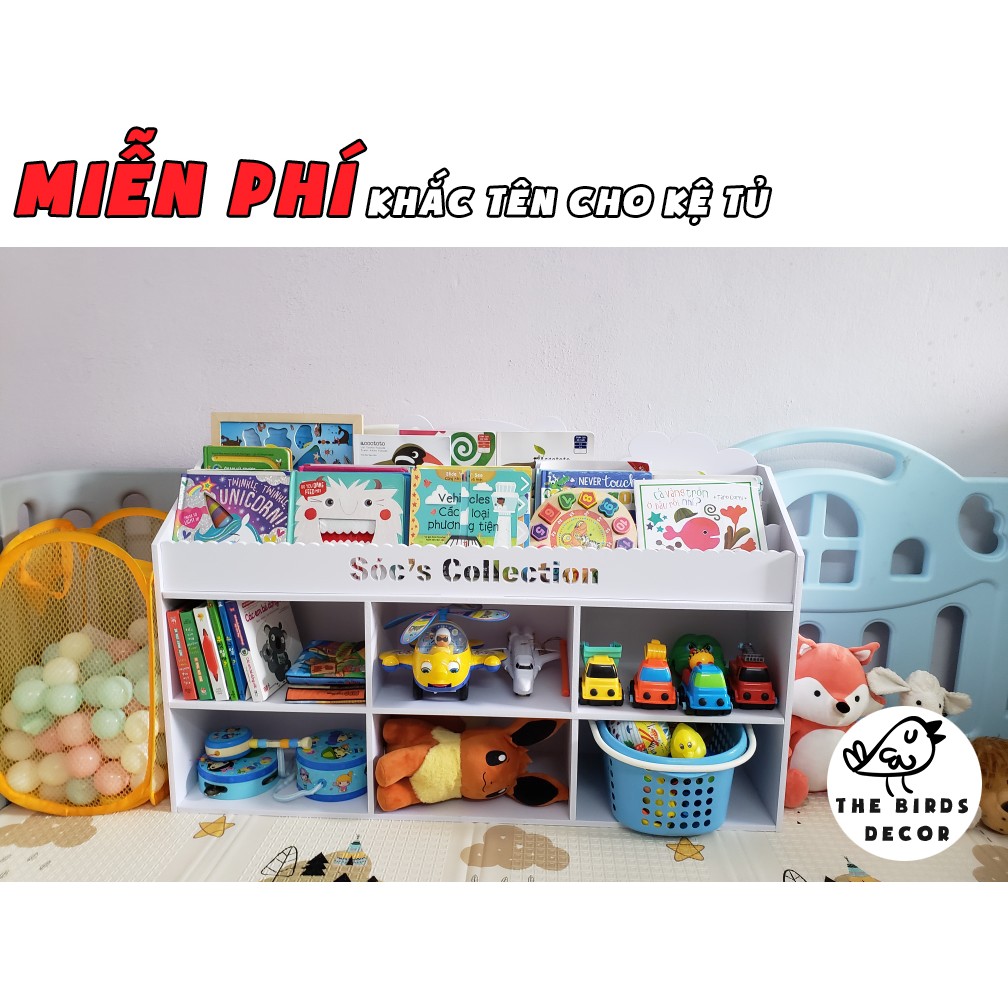 [Miễn Phí] Gói Khắc Tên Dành Cho Tủ Kệ Sách Trẻ Em Giá Rẻ | BigBuy360 - bigbuy360.vn
