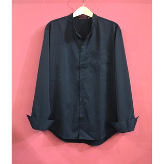 Sơ mi Cổ trụ Style Hàn Quốc Unisex