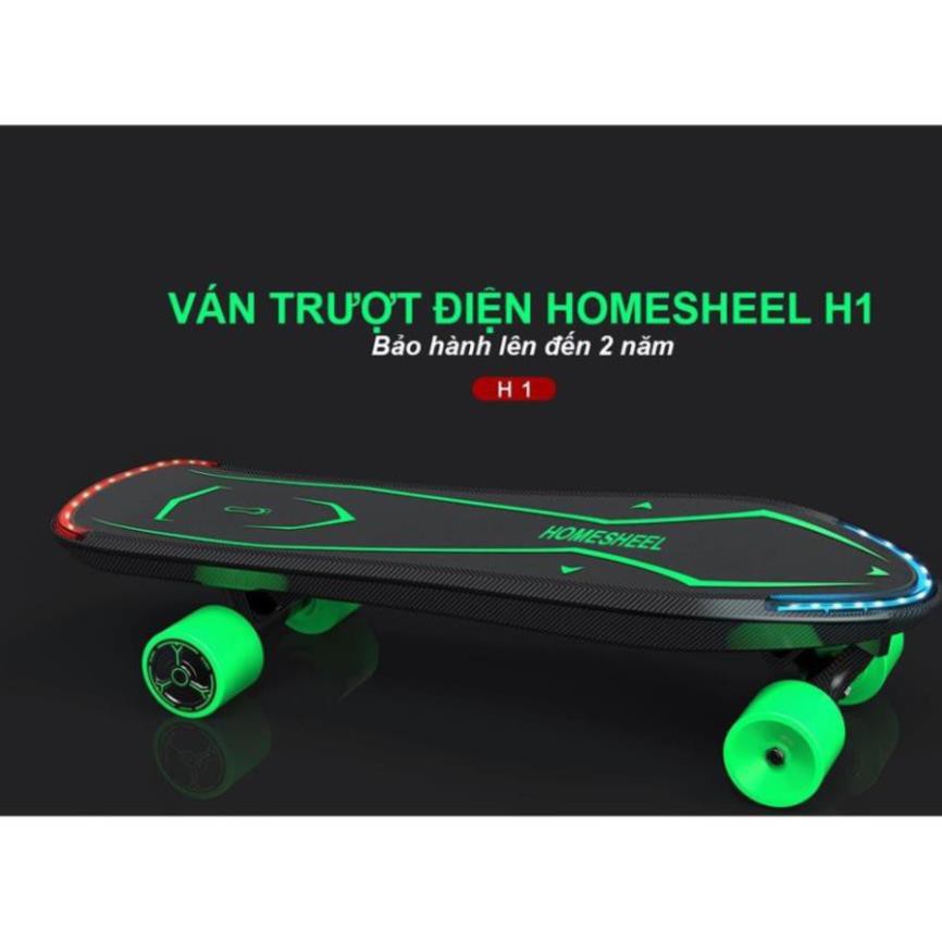 Ván trượt điện Homesheel H1 BH 2 NĂM Bảo hành chính hãng Homesheel